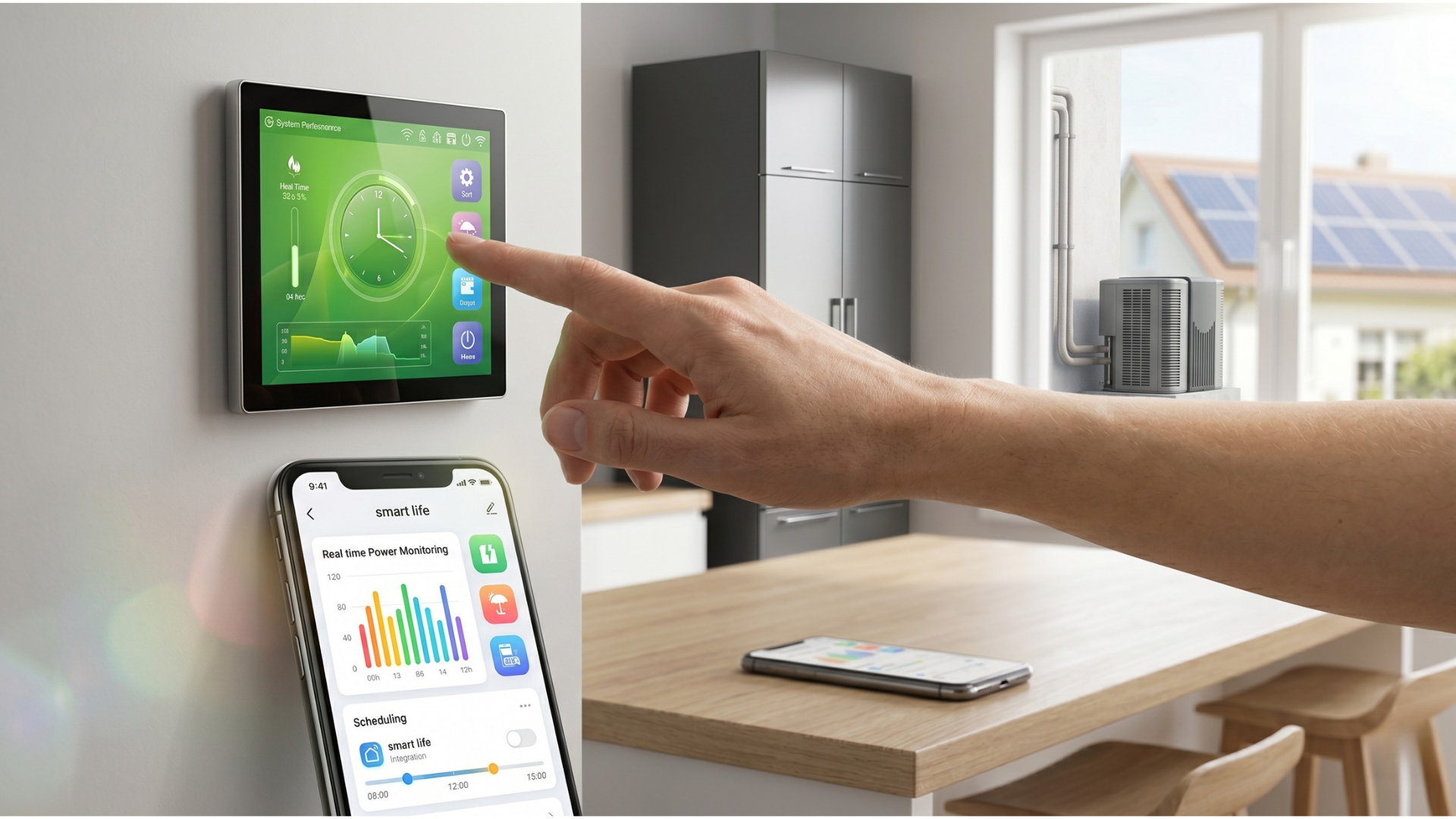 Apricus APHP-R290-260 smart app control