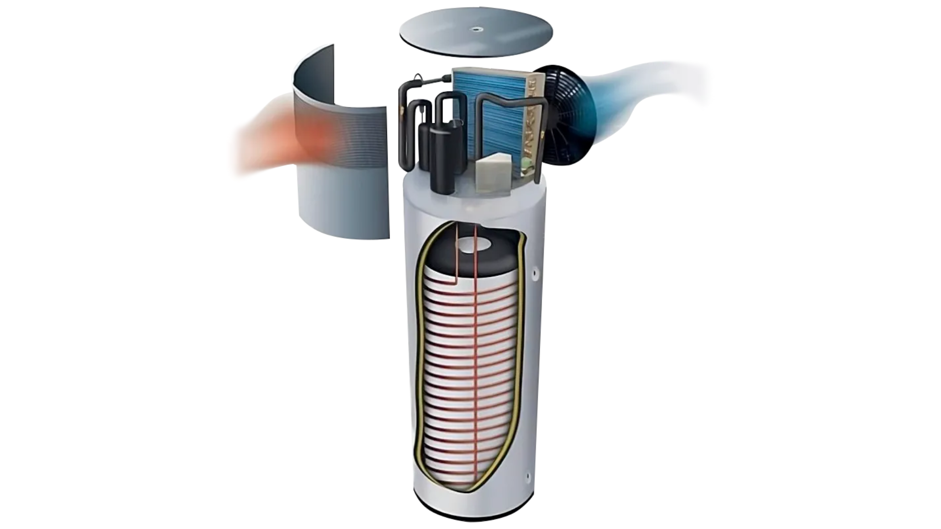 Quantum 150L Tank Wrap condenser and heat pump operation