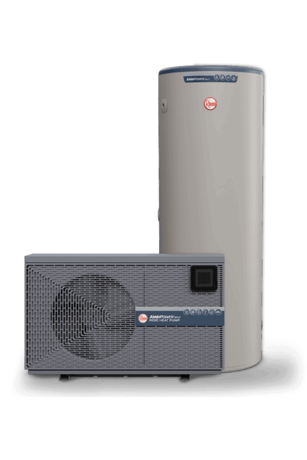 Rheem Ambipower Split 5kW 325L SS Heat Pump
