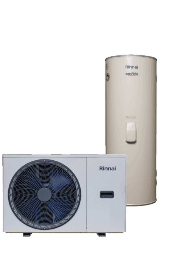 Rinnai Enviroflo 250L S7.0kW Split Electric Heat Pump