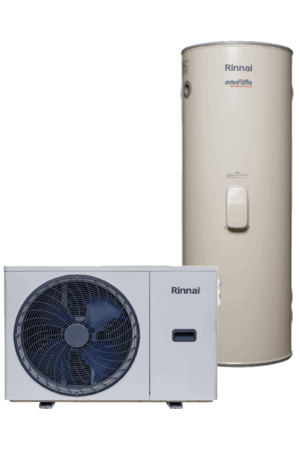 Rinnai Enviroflo 400L S7.0kW Split Electric Heat Pump