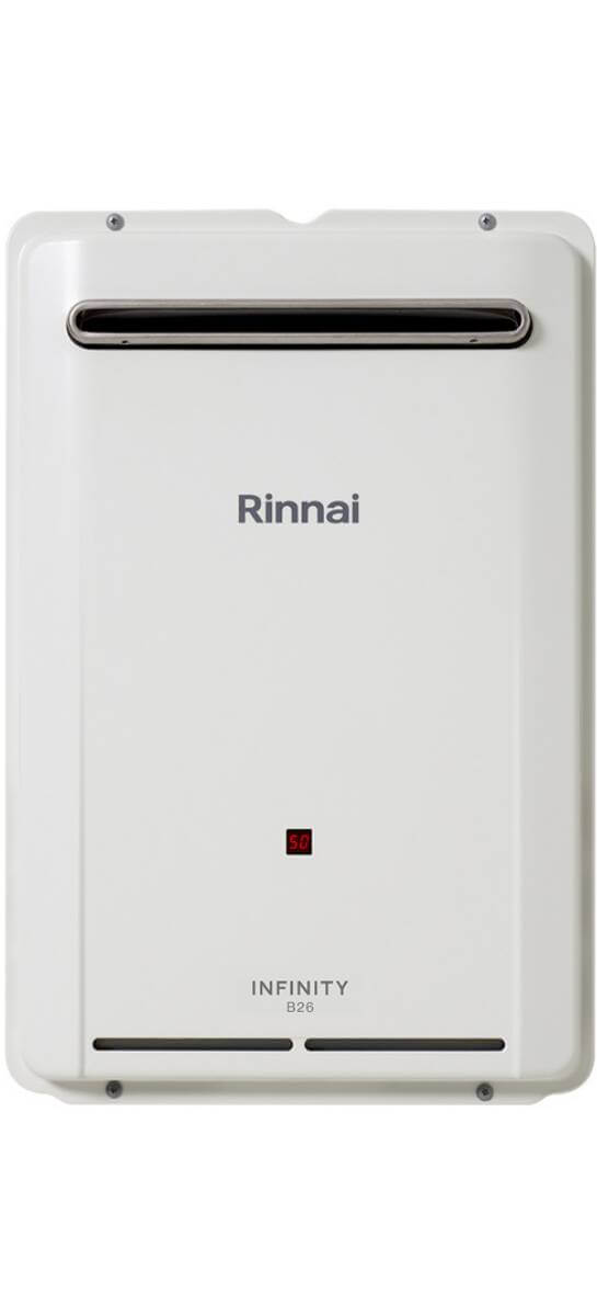 Rinnai Infinity B20 litre Continuous Flow Hot Water Heater
