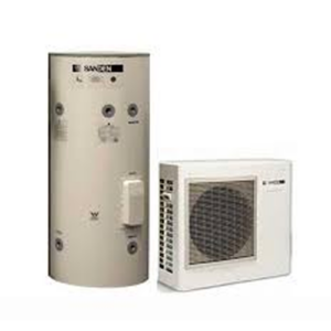 Sanden 250 Heat Pump (Stainless Steel tank) Model GAUS-250FQS