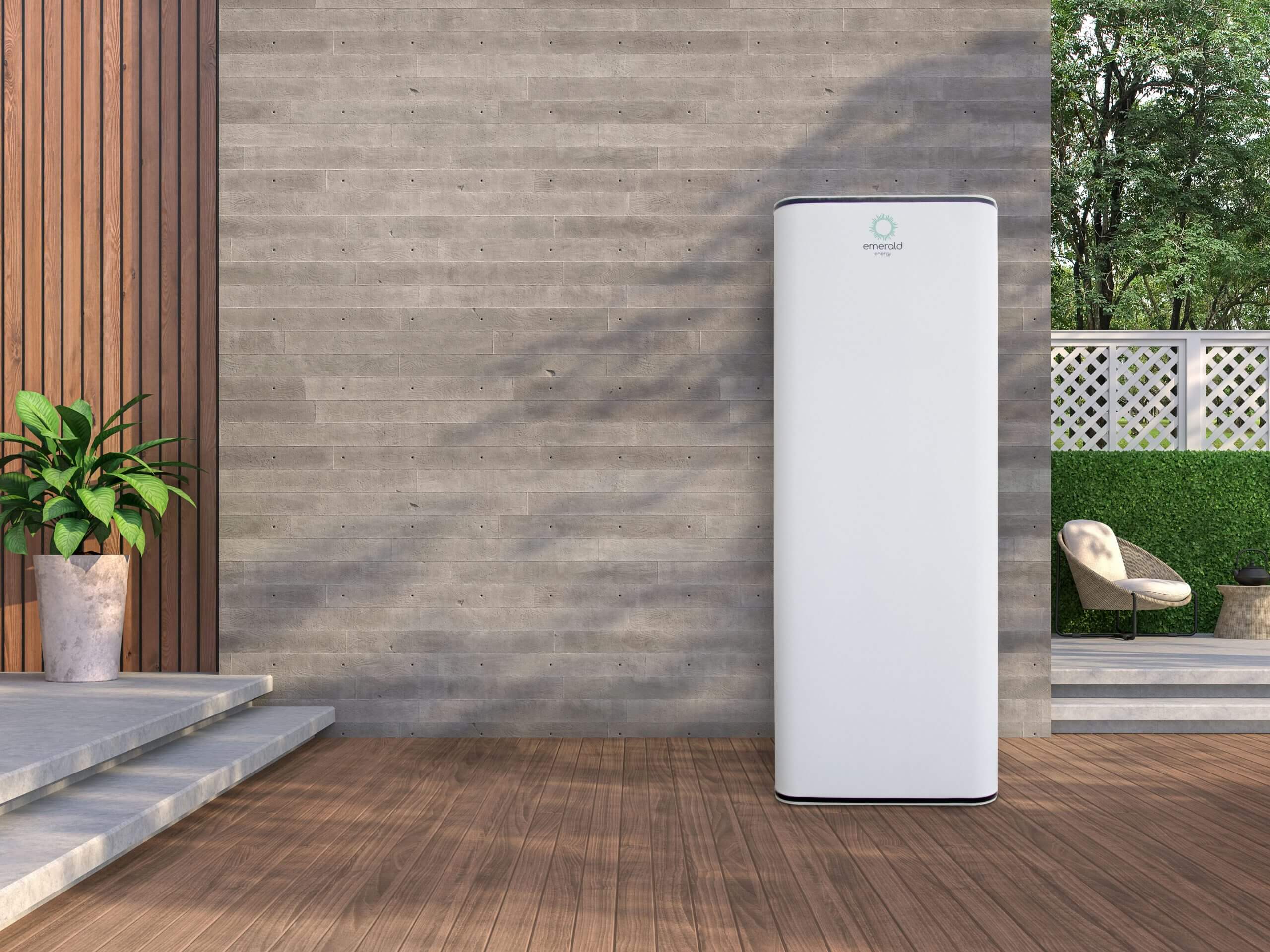 Emerald Pro 220L heat pump construction